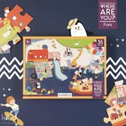 Cover-Bild zum Titel 'Where Are You Serisi - Neredesin - Park Puzzle Yapboz 35 Parca' von 'Kolektif'