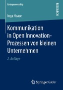 Cover-Bild zum Titel 'Kommunikation in Open Innovation-Prozessen von kleinen Unternehmen' von 'Inga Haase'