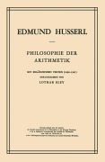 Cover-Bild zum Titel 'Philosophie der Arithmetik' von 'L. Eley, Edmund Husserl'