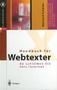 Cover-Bild zum Titel 'Handbuch für Webtexter' von 'Ekkehard Schmider'