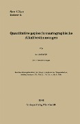 Cover-Bild zum Titel 'Quantitative papierchromatographische Alkalibestimmungen' von 'Karl Becherer'