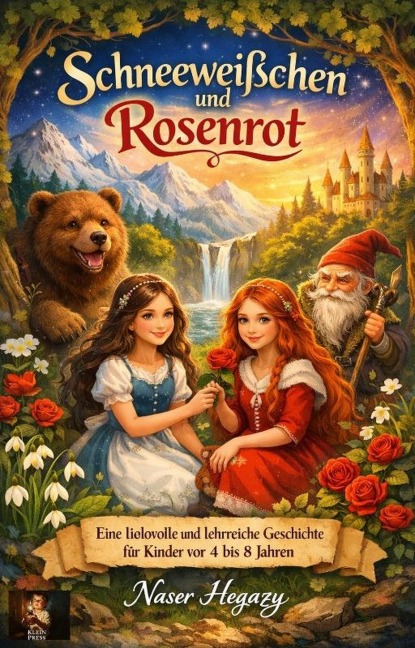 Schneeweisschen und Rosenrot  Eine liebevolle und lehrreiche Geschichte für Kinder von 4 bis 8 Jahren - Naser Hegazy