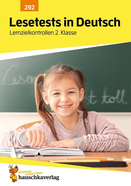 Lesetests in Deutsch - Lernzielkontrollen 2. Klasse, A4- Heft - Helena Heiß