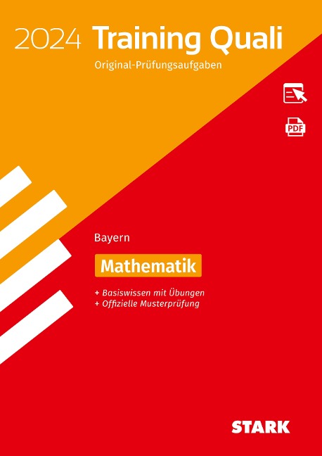STARK Training Abschlussprüfung Quali Mittelschule 2024 - Mathematik 9. Klasse - Bayern - 