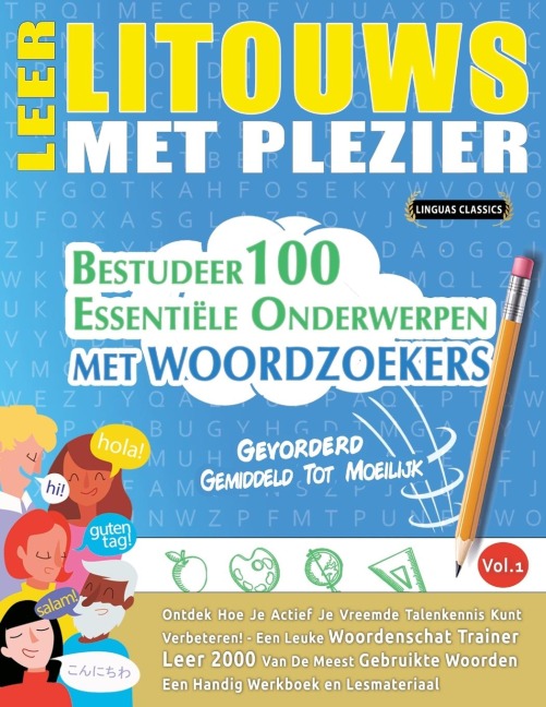LEER LITOUWS MET PLEZIER - GEVORDERD - Linguas Classics