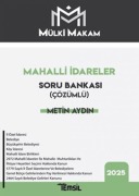 Cover-Bild zum Titel 'Mülki Makam Mahalli Idareler Cözümlü Soru Bankasi' von 'Metin Aydin'