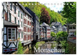 Cover-Bild zum Titel 'Eine Perle in der Eifel - Monschau (Tischkalender 2026 DIN A5 quer), CALVENDO Monatskalender' von 'Arno Klatt'