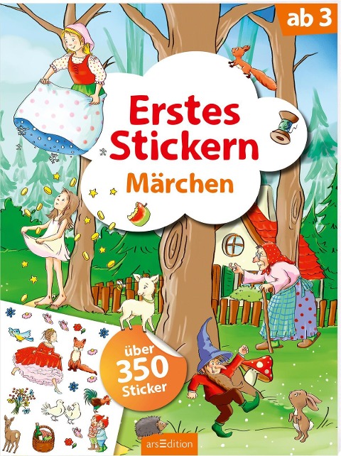 Erstes Stickern Märchen - 