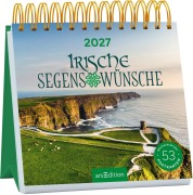 Cover-Bild zum Titel 'Postkartenkalender Irische Segenswünsche 2027' von ''