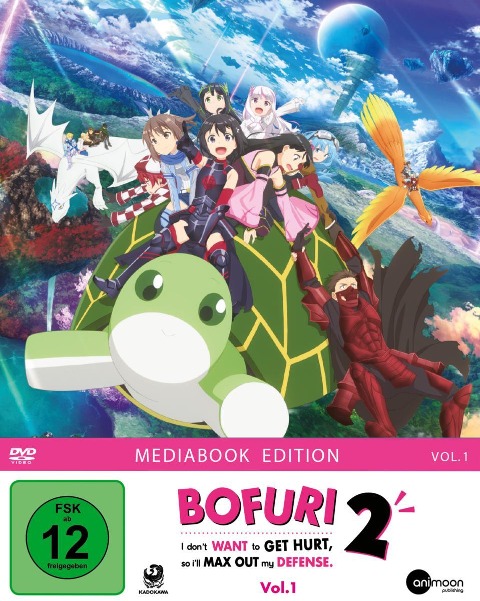 Bofuri: I Don't Want to Get Hurt, So I'll Max Out My Defense. - Staffel 2 - Vol.1 - Mediabook - Blu-ray mit Sammelschuber - Limited Edition - 