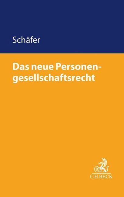 Das neue Personengesellschaftsrecht - 