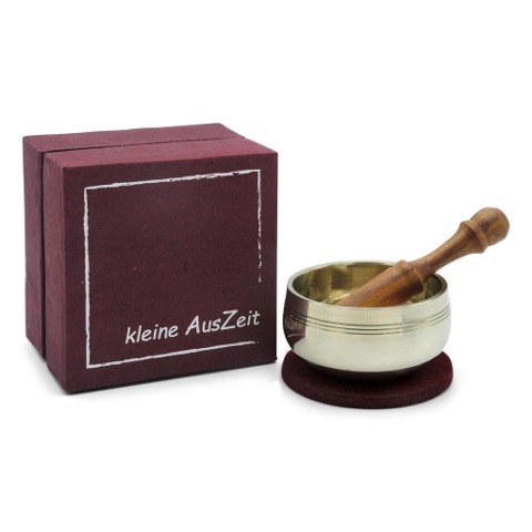 Klangschale in Box "kleine Auszeit" - 