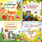 Maxi-Pixi-4er-Set 116: Bunter Frühlingsspaß (4x1 Exemplar) - Diverse