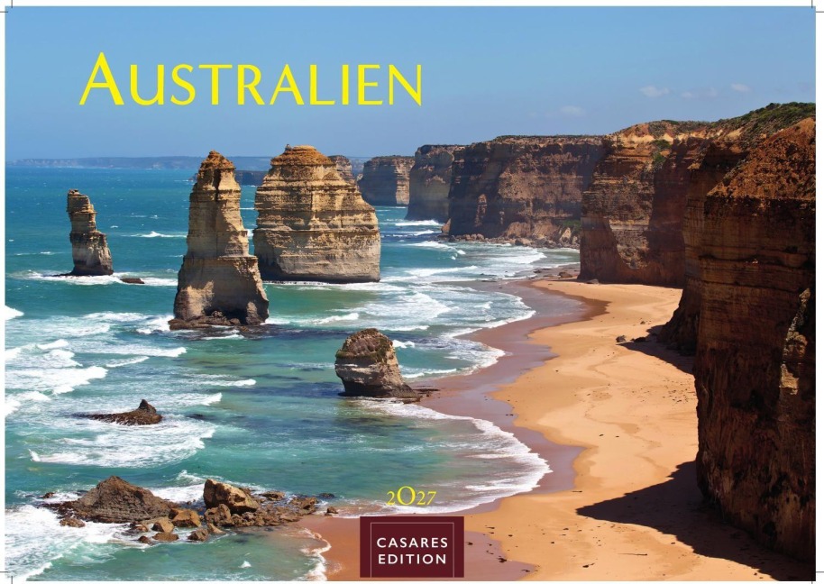 Australien Kalender 2027 - Wandkalender | Fotokalender Ozeanien 35x50cm - 12 atemberaubende Landschaften aus Down Under, perfekt als Geschenk & Wanddeko - 