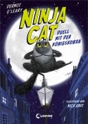 Cover-Bild zum Titel 'Ninja Cat (Band 1) - Duell mit der Königskobra' von 'Dermot O'Leary'