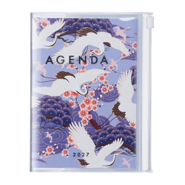 MARK'S 2026/27 Diary A6 Japan / Birds // Purple - 