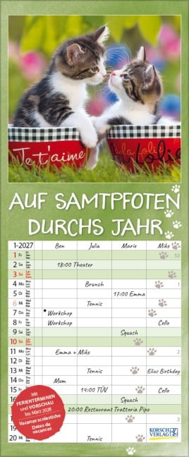 Auf Samtpfoten durch's Jahr 2027 - 