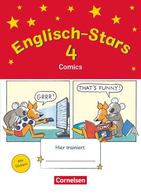 Englisch-Stars 4. Schuljahr. Übungsheft Comics - Barbara Gleich, Britta Schöpe, Irene Reindl, Katrin Schmidt