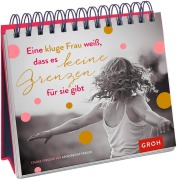 Cover-Bild zum Titel 'Eine kluge Frau weiß, dass es keine Grenzen für sie gibt' von ''