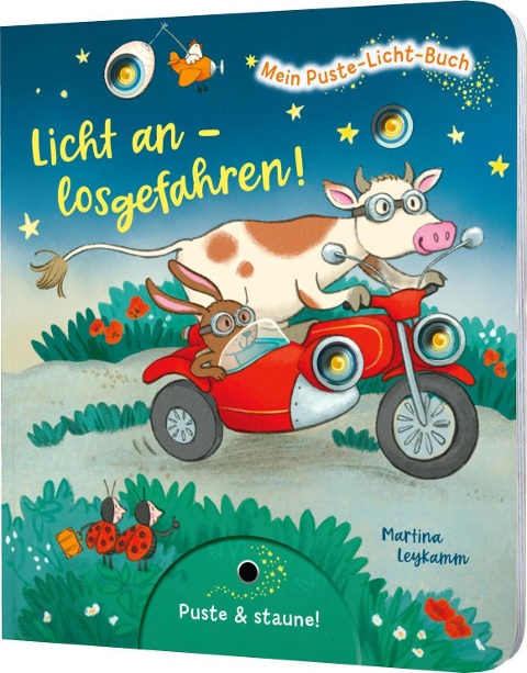 Mein Puste-Licht-Buch: Licht an - losgefahren! - Sylvia Tress