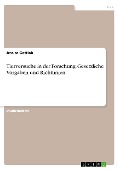 Cover-Bild zum Titel 'Tierversuche in der Forschung. Gesetzliche Vorgaben und Richtlinien' von 'Jessica Gottlob'