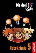 Cover-Bild zum Titel 'Die drei ??? Kids. Ratekrimis 5 (drei Fragezeichen Kids)' von 'Ulf Blanck'
