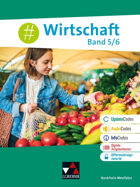 #Wirtschaft NRW 5/6 - neu - Stephan Leich, Johannes Schmidt, Maja Toebs