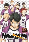 Cover-Bild zum Titel 'Haikyu!! - Band 18' von 'Haruichi Furudate'