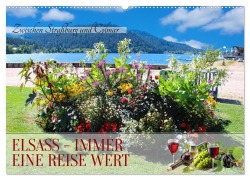 Cover-Bild zum Titel 'Elsass - Immer eine Reise wert (Wandkalender 2026 DIN A2 quer), CALVENDO Monatskalender' von 'Claudia Kleemann'
