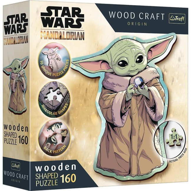 Holz Puzzles - "160" - Star Wars The Mandalorian Joda - 