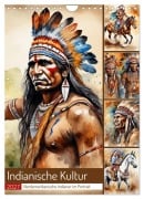 Cover-Bild zum Titel 'Indianische Kultur (Wandkalender 2027 DIN A4 hoch), CALVENDO Monatskalender' von 'Claudia Kleemann'