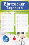 Cover-Bild zum Titel 'Blutzucker Tagebuch' von 'Leonardo Oliver Bassard, Magische Pfanne'