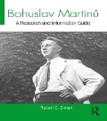 Cover-Bild zum Titel 'Bohuslav Martinu' von 'Robert Simon'