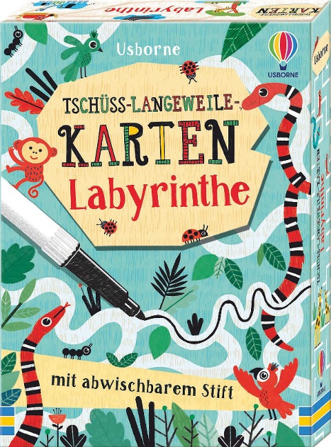 Tschüss-Langeweile-Karten: Labyrinthe - Lucy Bowman