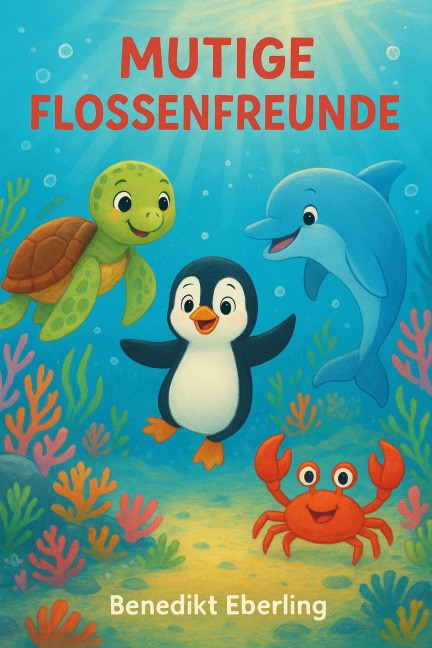 Mutige Flossenfreunde - Abenteuer und Freundschaft unter Meerestieren für Kleinkinder - Benedikt Eberling