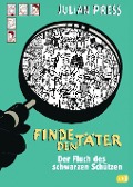 Cover-Bild zum Titel 'Finde den Täter - Der Fluch des schwarzen Schützen' von 'Julian Press'