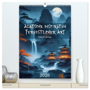 Cover-Bild zum Titel 'Asiatische Inspiration Fernöstlicher Art - Dunkle Werke (hochwertiger Premium Wandkalender 2026 DIN A2 hoch), Kunstdruck in Hochglanz' von 'Markus Gann (Magann)'