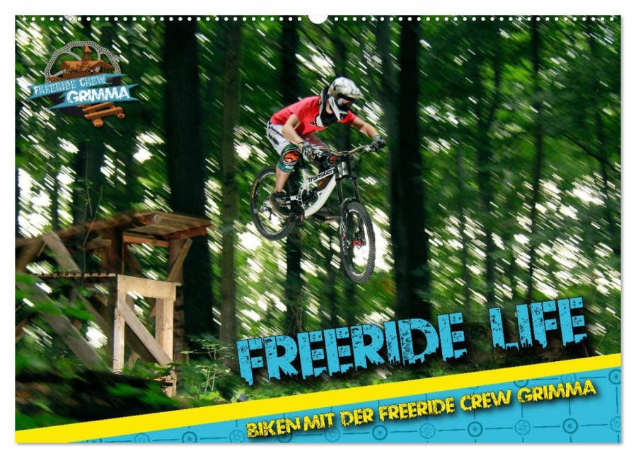 Freeride Life (Wandkalender 2026 DIN A2 quer), CALVENDO Monatskalender - Patrick Freiberg