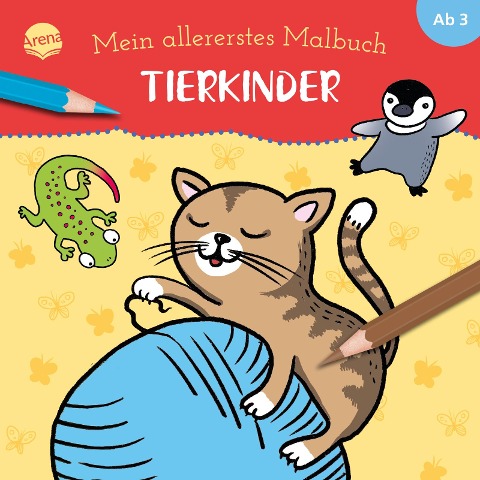Mein allererstes Malbuch. Tierkinder - 