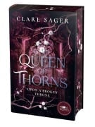 Cover-Bild zum Titel 'Upon a Broken Throne 2. Queen of Thorns' von 'Clare Sager'