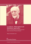 Cover-Bild zum Titel 'Leo Baeck - Philosophical and Rabbinical Approaches' von ''