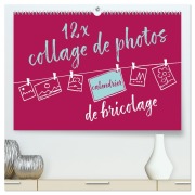 Cover-Bild zum Titel '12 x collage de photos - calendrier de bricolage (Calendrier mural 2026 DIN A2 vertical) calendrier de bureau' von 'ROTH-Design ROTH-Design'