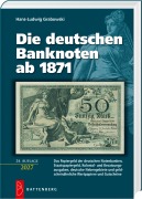 Cover-Bild zum Titel 'Die deutschen Banknoten ab 1871' von 'Hans-Ludwig Grabowski'