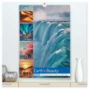 Cover-Bild zum Titel 'Earth's Beauty (hochwertiger Premium Wandkalender 2026 DIN A2 hoch), Kunstdruck in Hochglanz' von 'Steffen Gierok-Latniak'