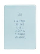 Cover-Bild zum Titel 'Terminplaner Lederlook 2026 Hellblau' von ''
