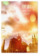 Cover-Bild zum Titel 'ERFURT total cool (Wandkalender 2027 DIN A3 hoch), CALVENDO Monatskalender' von 'Gaby Wojciech'