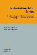 Cover-Bild zum Titel 'Lauterkeitsrecht in Europa' von ''