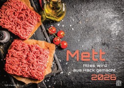 Mettkalender - Alles wird aus Hack gemacht - 2026 - Kalender DIN A3 - 