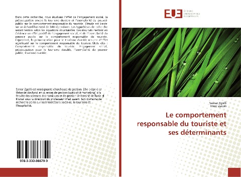 Le comportement responsable du touriste et ses déterminants - Samar Zgolli, Imed Zaiem