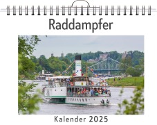 Cover-Bild zum Titel 'Raddampfer - (Wandkalender 2025, Kalender DIN A4 quer, Monatskalender im Querformat mit Kalendarium, das perfekte Geschenk)' von 'Jonah Schulz'